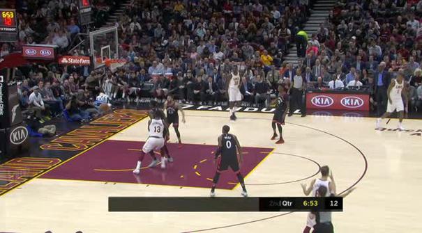 Berita video game recap NBA 2017-2018 antara Cleveland Cavaliers melawan Toronto Raptors dengan skor 112-106.