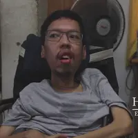 Penyandang disabilitas ini sukses jadi raja internet marketing muda di Indonesia. | Sumber Foto: youtube.com