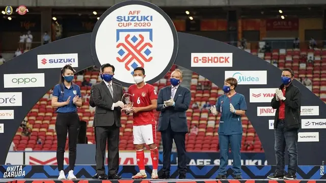 Raih Juara Dua, Ini 6 Momen Selebrasi Timnas Indonesia di Piala AFF 2020