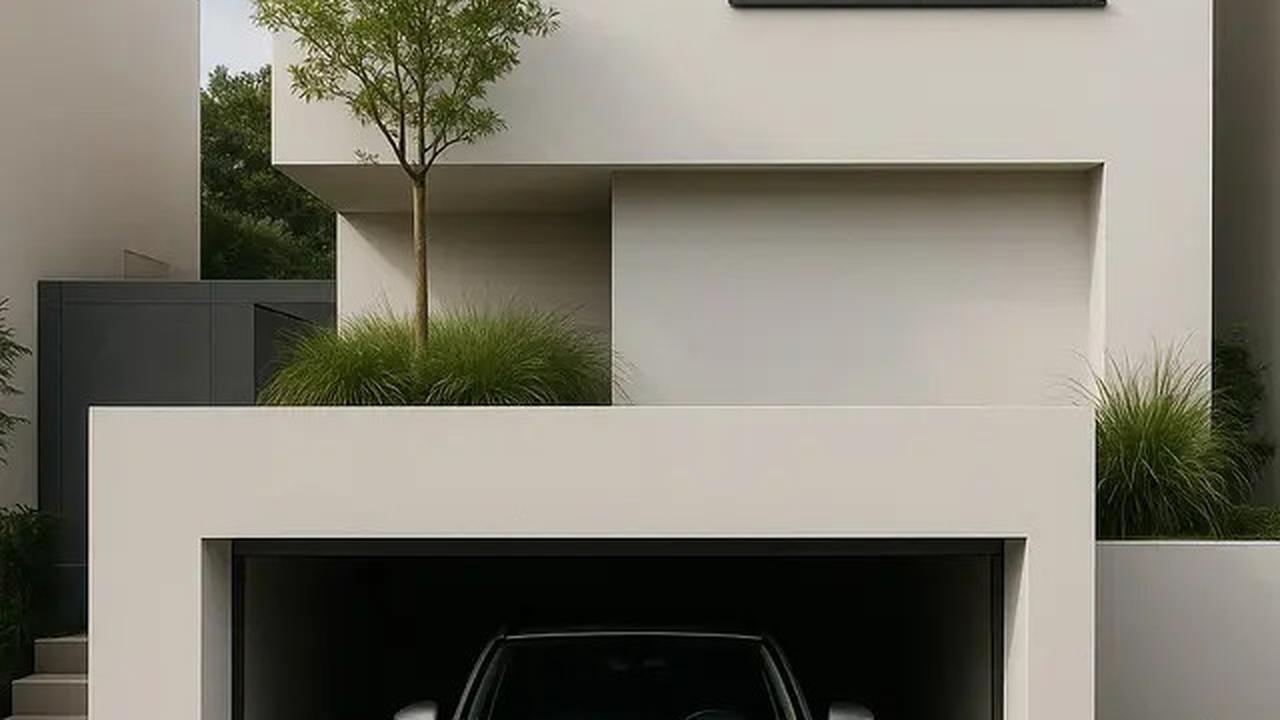 7 Inspirasi Model Garasi Minimalis Kecil untuk Rumah Lahan Terbatas