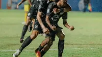 Ekspresi emosional Todd Rivaldo Ferre setelah mencetak gol kemenangan PSS Sleman atas Barito Putera di pekan keempat BRI Liga 1 2022/2023, Sabtu (13/8/2022) (Dok. PSS Sleman)