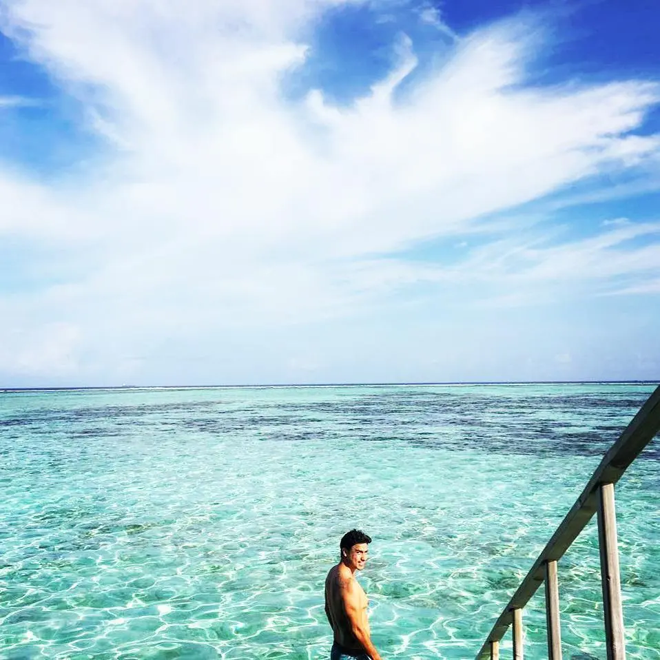 Hamish Daud di Maldives (Instagram/hamishdw)