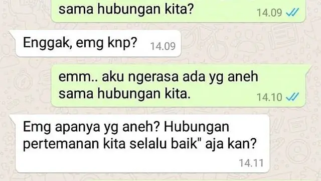 Chat Kocak Terjebak Friedzone