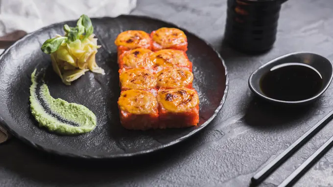 Resep Salmon Mentai