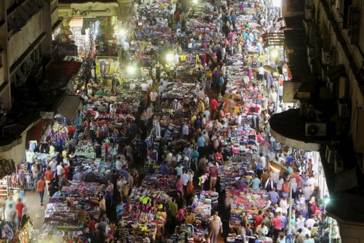 Melihat keramaian 'Pasar Tanah Abang' di Mesir jelang Lebaran