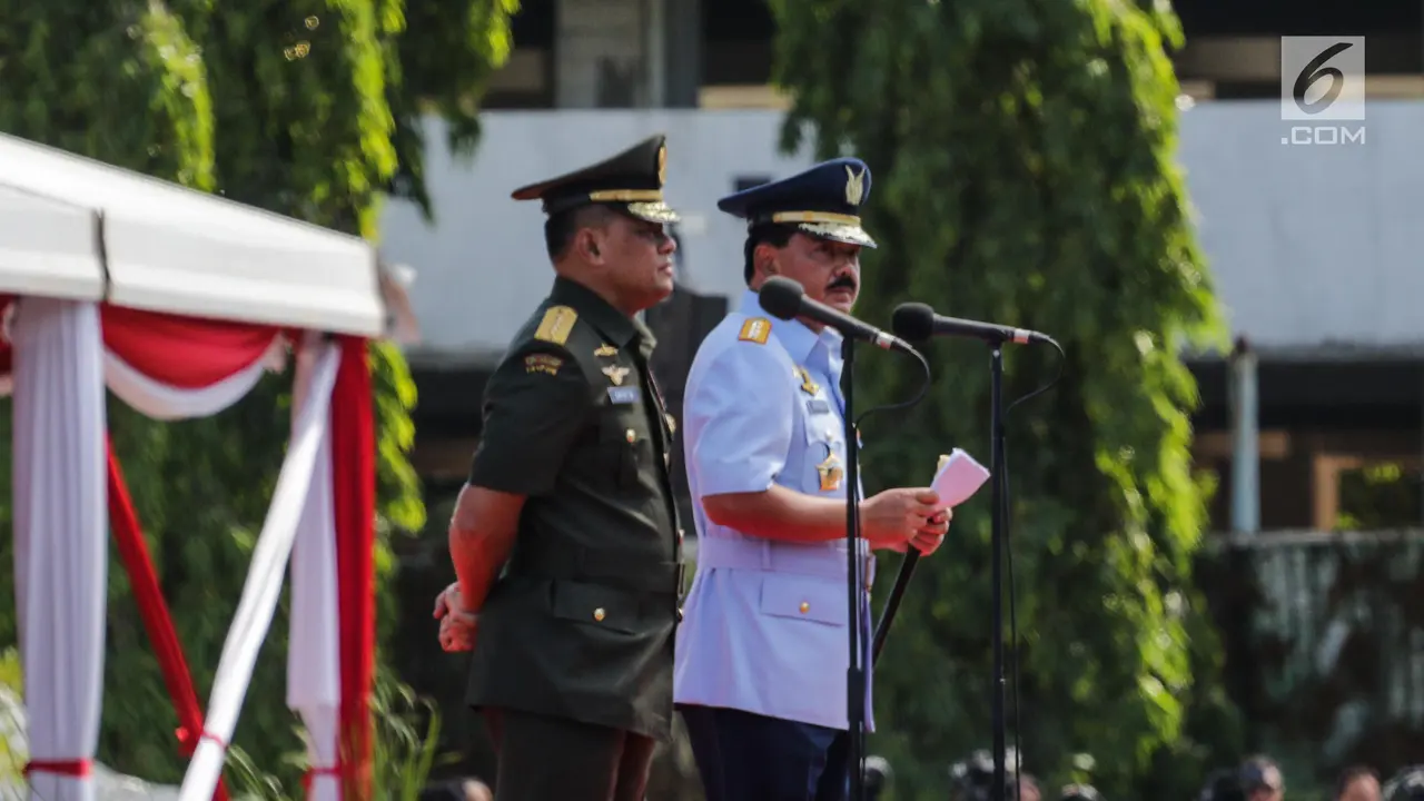 Serah terima jabatan Panglima TNI