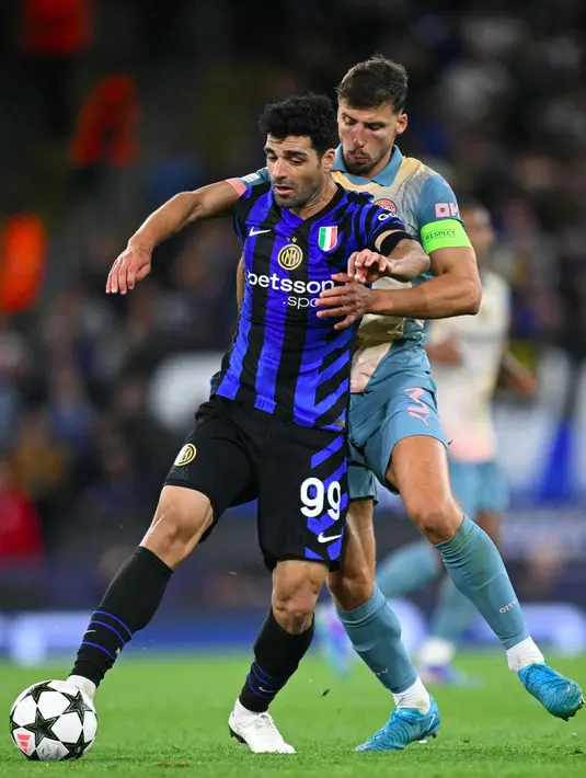Meski mendominasi jalannya pertandingan, Manchester City gagal mengkonversi sejumlah peluang menjadi gol. (Oli SCARFF/AFP)