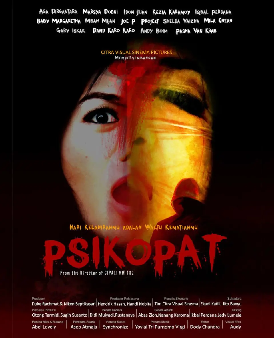 Poster Film Psikopat