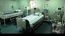 Kapal sepanjang 122 meter dan lebar 22 meter tersebut punya ruang bedah ICU, tujuh kamar operasi, dan unit kesehatan pendukung lainnya, Tanjung Priok, Jakarta, Jumat (8/8/2014) (Liputan6.com/Andrian M Tunay)