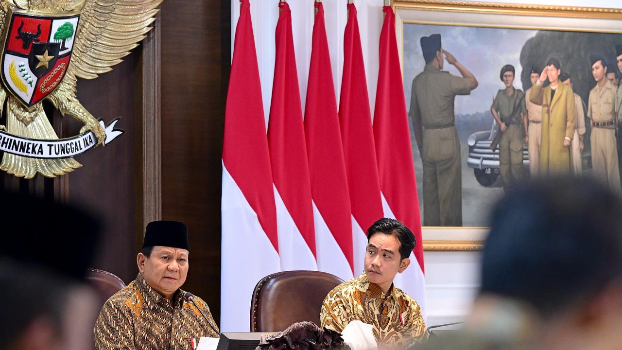 Prabowo-Gibran pimpin sidang kabinet perdana