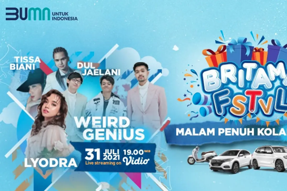 Ikuti Keseruan BritAma FSTVL Kedua dari BRI Ada Lyodra-Weird Genius