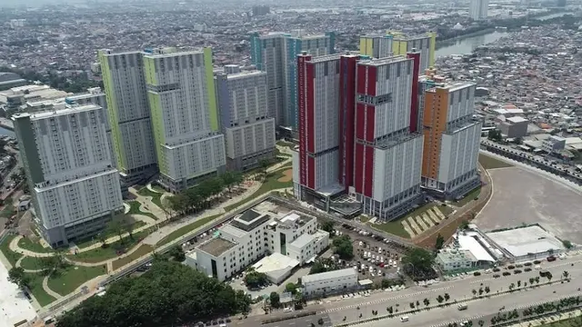 Kementerian PUPR siap menerima kembali pengelolaan Rumah Susun atau Rusun Wisma Atlet Kemayoran di Jakarta dari BNPB. Wisma Atlet Kemayoran akan dikembalikan fungsinya seperti semula untuk hunian. (Dok Kementerian PUPR)