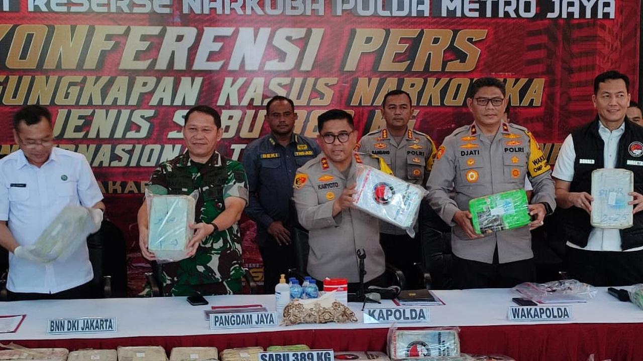 Kronologi Terbongkarnya Penyelundupan Narkoba Internasional Afganistan - Jakarta, Sabu 389 Kg Disita