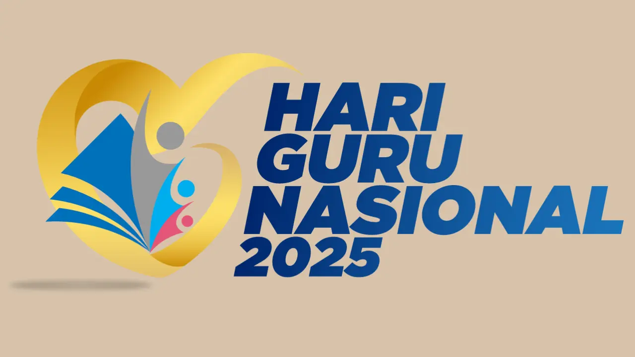Logo Hari Guru Nasional 2025