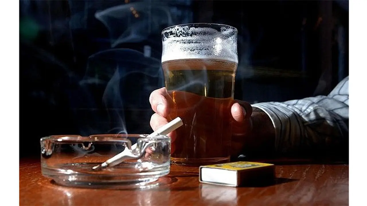 Rokok dan Bir