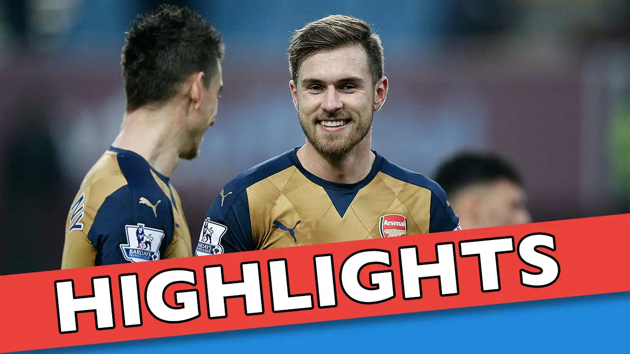 Video Highlights: Aston Villa vs Arsenal 0-2
