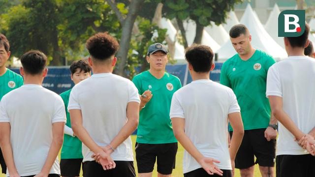 Latihan Timnas Indonesia U-20 untuk Persiapan Kualifikasi Piala Asia U-20 2023