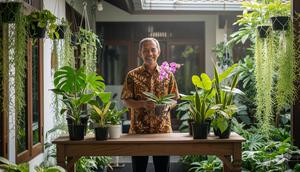 Ide Bisnis Ringan untuk Pensiunan Usia 60 Tahun yang Bisa Dikerjakan di Rumah (Foto: AI)