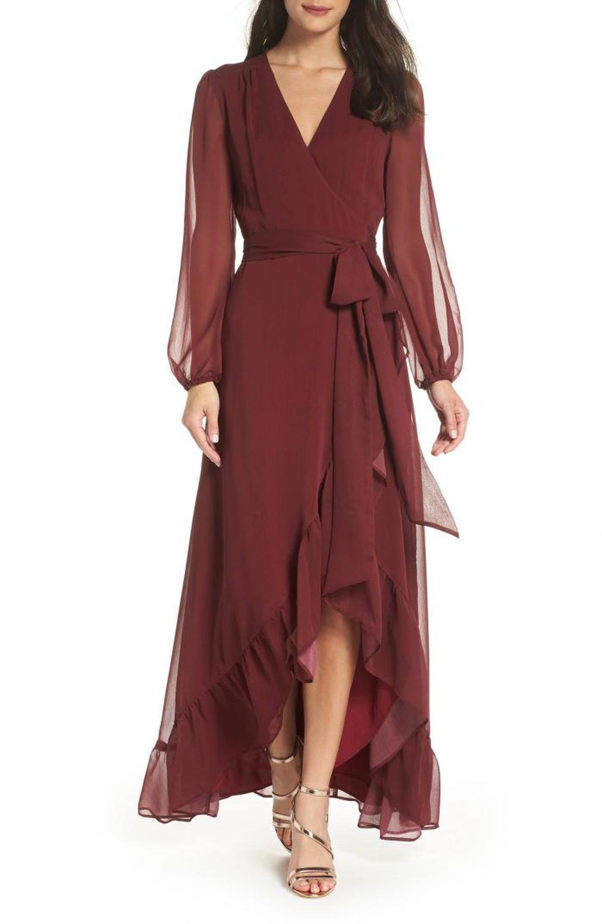 Ilustrasi Wrap Dress