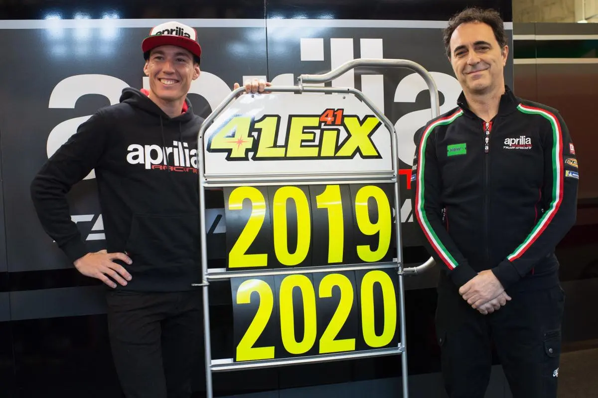 Pembalap Aprilia, Aleix Espargaro
