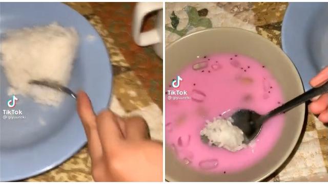 6 Potret Nasi Dicampur dengan Kuah Nyeleneh Ini Bikin Tak Nafsu Makan