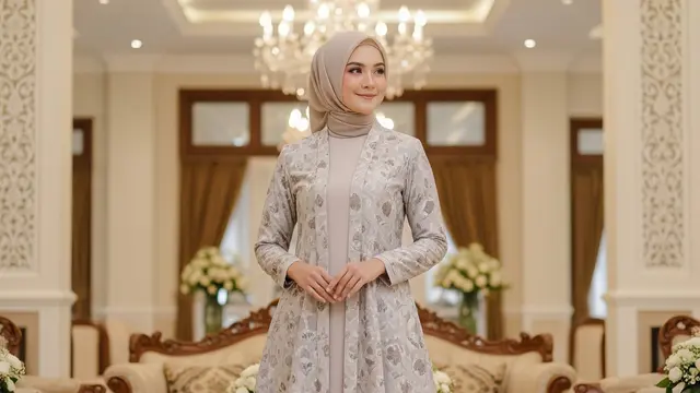 Model Tunik dan Celana yang Nyaman untuk Lebaran Seharian (AI)