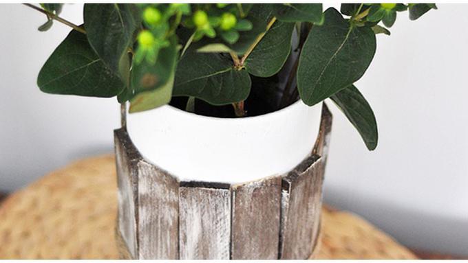DIY Vas  Bunga  Cantik Memanfaatkan Kayu Tua Lifestyle 