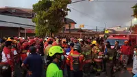 Imbas Kebakaran Trans Home Sleman, Jalan Solo-Jogja Ditutup