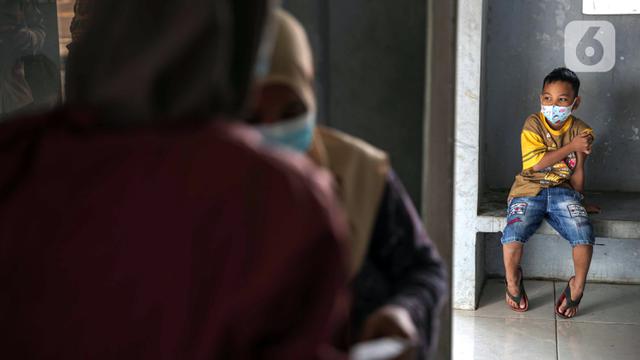 FOTO: Kejar Target Vaksinasi Anak Usia 6-11 Tahun
