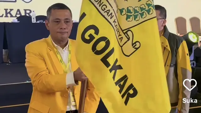 Anggota DPR Andar Amin Harahap terpilih secara aklamasi menjadi Ketua DPD Partai Golkar Sumut.