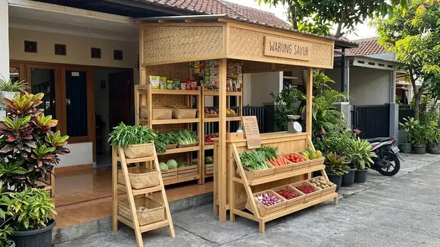 7 Desain Warung Sayuran di Rumah yang Estetik dan Hemat Biaya, Bikin Pembeli Betah