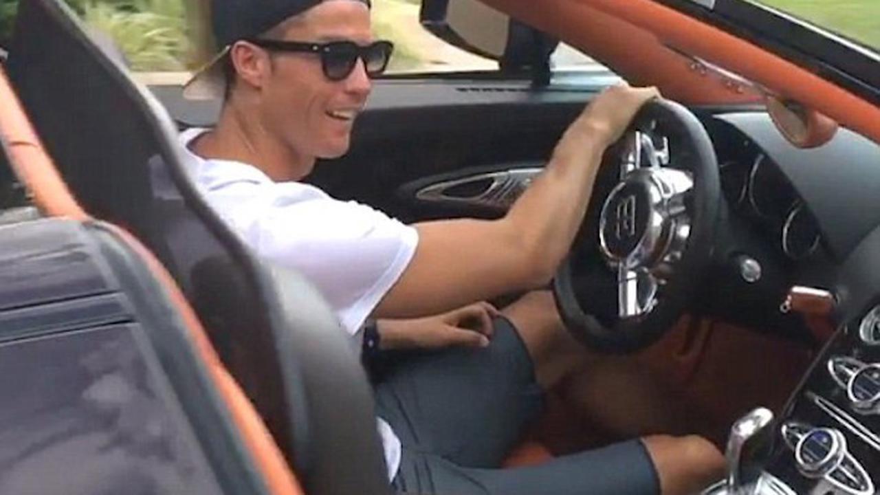 Mobil baru Cristiano Ronaldo, Bugatti Veyron