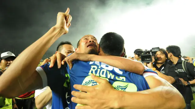 Air Mata Kemenangan Persib Berhamburan di Gelora Sriwijaya