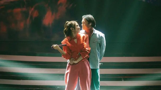 Rizky Febian dan Mahalini (Instagram/rizkyfbian)