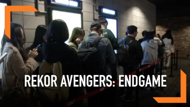 Avengers: Endgame sukses menetapkan rekor terbaru sebagai film dengan waktu tercepat untuk mencapai 1 juta penonton di Korea Selatan.