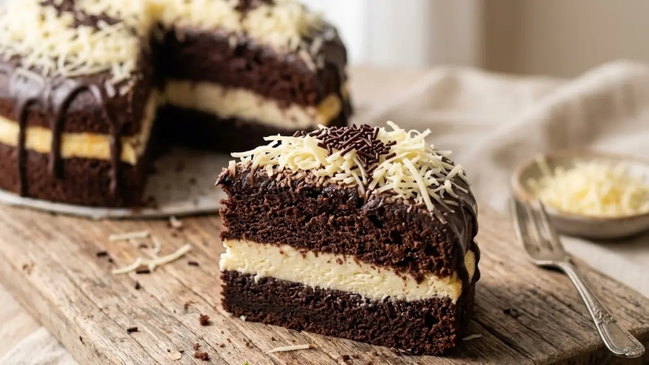 resep bolu kukus cokelat keju untuk sajian arisan keluarga