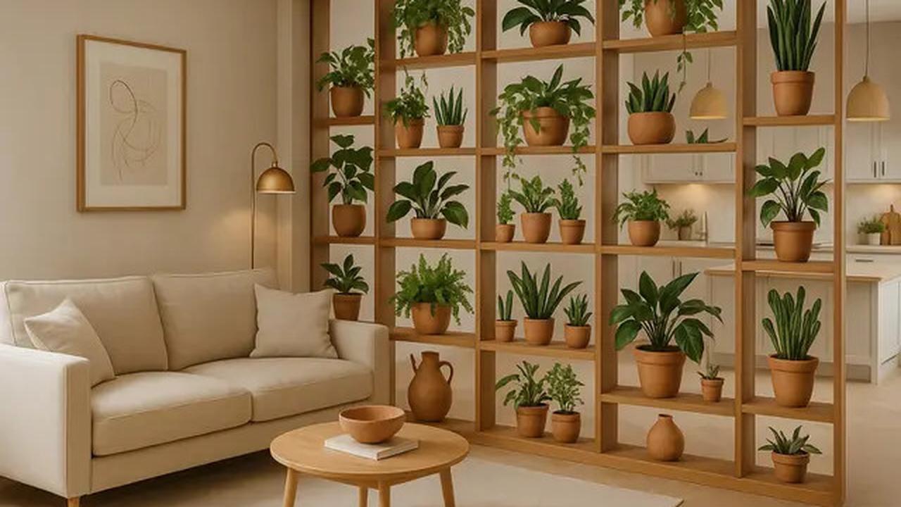 5 Inspirasi Desain Sekat Ruang Tamu dan Dapur yang Estetis, Cocok untuk Rumah Modern 2025