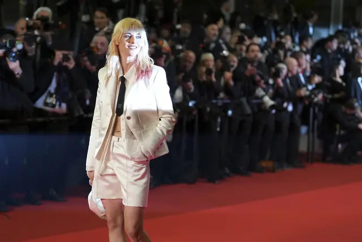 Kristen Stewart dalam Festival Film Cannes 2025 (AP Photo/Natacha Pisarenko)