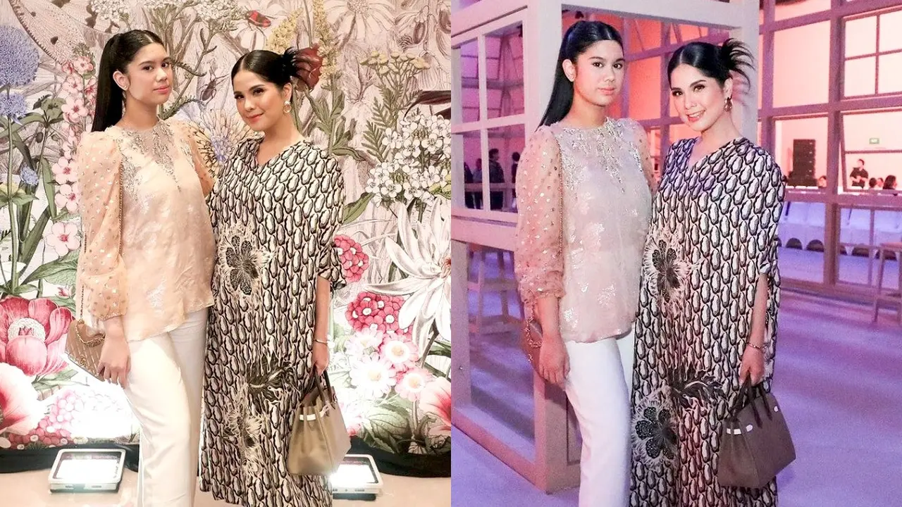 Bak Kakak-Adik, 6 Gaya Annisa Pohan Hadiri Acara Fashion Show Bareng Sang Putri Almira Tunggadewi Yudhoyono yang Sudah Remaja