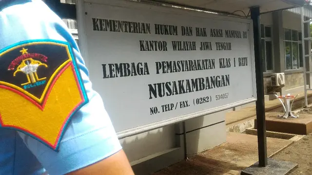 Lapas Batu, penjara berpengamanan super di Pulau Nusakambangan, Cilacap,khusus untuk bandar narkoba. (Foto: Liputan6.com/Muhamad Ridlo)