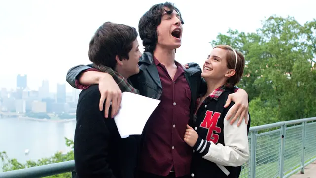 The Perks of Being A Wallflower yang dibintangi Logan Lerman, Emma Watson, dan Ezra Miller. (Summit Entertainment)