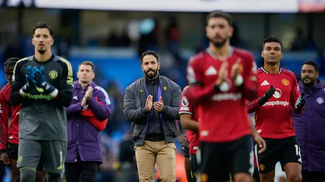 Foto: Erling Haaland Ngamuk, Manchester City Permalukan MU di Liga Inggris