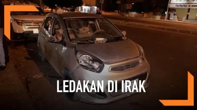 VIDEO: Selepas Buka Puasa, Irak Dihantam Rentetan Ledakan