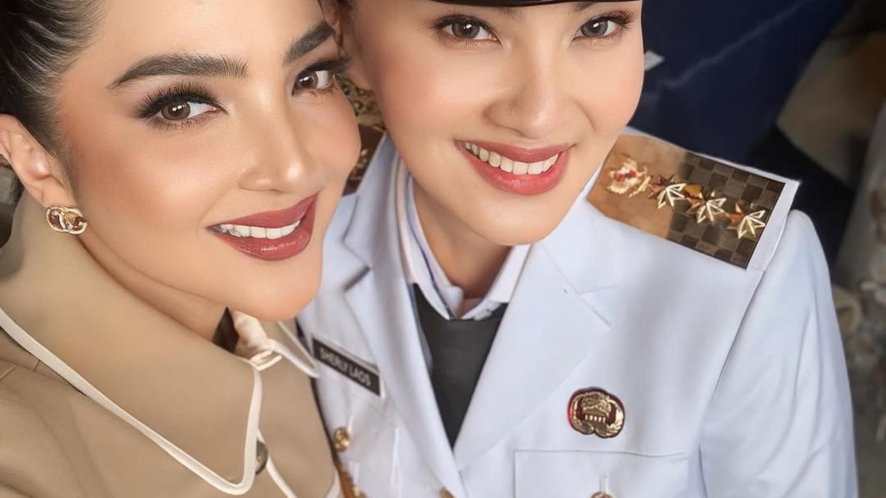 Potret Ashanty Hadiri Syukuran Pelantikan Sherly Tjoana Laos Sebagai Gubernur Maluku Utara, Tampil Cantik Serba Coklat
