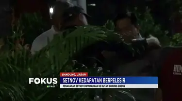 Setya Novanto dipindahkan ke Rutan Gunung Sindur, Bogor, karena kedapatan pelesiran di toko bangunan mewah bersama sang istri di Padalarang, Bandung.