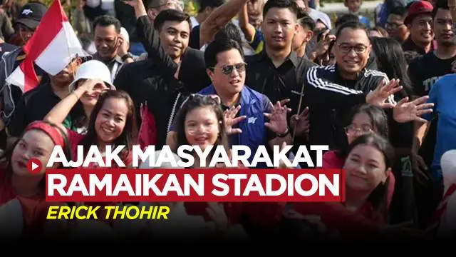 Berita Video, Erick Thohir ajak masyarakat padati Stadion GBT saat Timnas Indonesia U-17 bermain di Piala Dunia U-17 2023