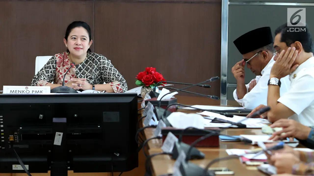 Puan Maharani Pimpin Rapat Keamanan Jelang Asian Games 2018