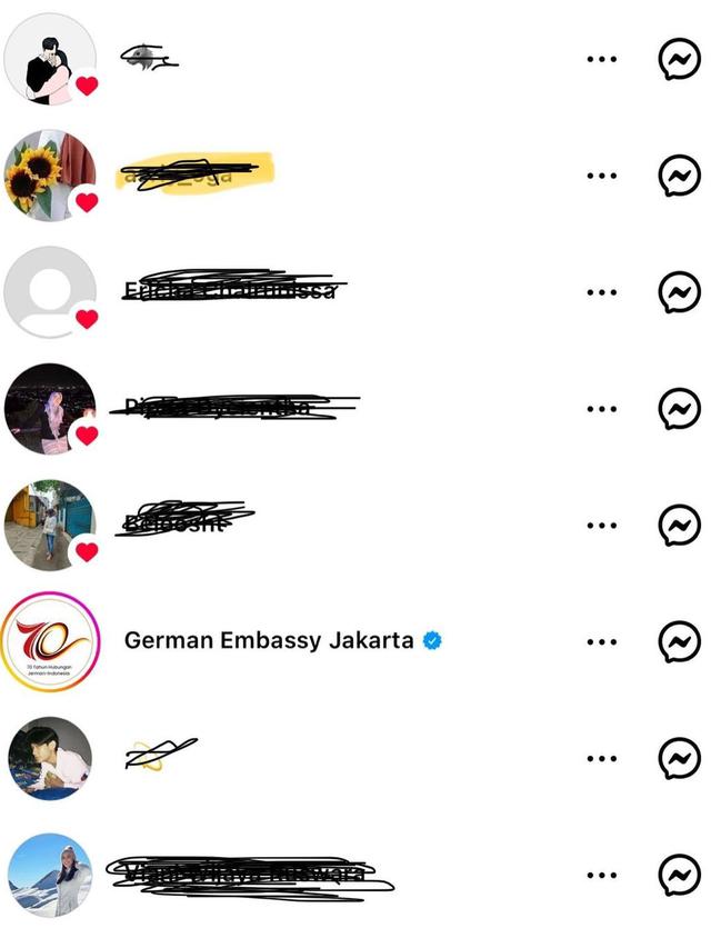 Akun German Embassy Jakarta "memantau" aksi Nikita Mirzani di medsos. (Foto: Dok. Instagram @nikitamirzanimawardi_172)