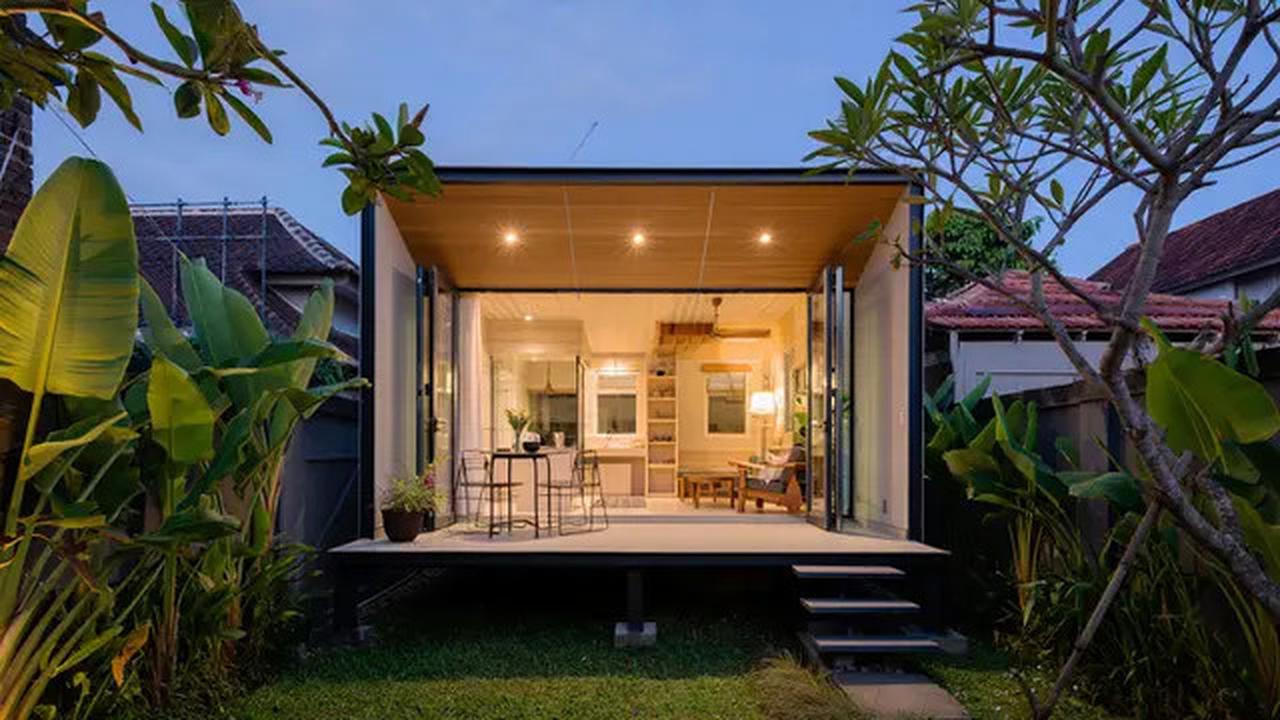 10 Gambar Rumah Sederhana 8x8 2025 Konsep Minimalis Modern, Punya Bentuk Cantik dan Nyaman Ditempati