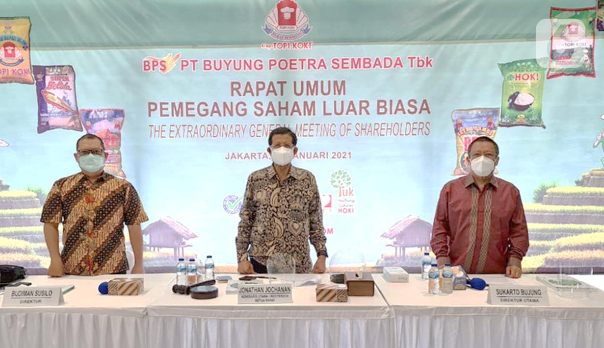 Pada 2021 HOKI berencana membuat diversifikasi produk consumer goods berupa food dan non-food yang dapat dikonsumsi oleh berbagai jenis usia. HOKI optimis dapat memberikan kontribusi pendapatan bagi Perseroan dan menargetkan pertumbuhan pendapatan sekitar 10-15%. (Liputan6.com/Pool)